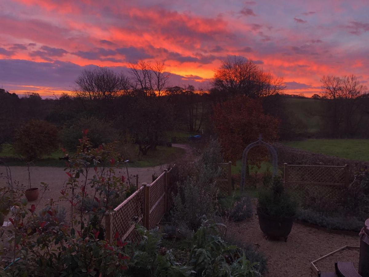 Luxury, Rural Shepherds Hut With Hot Tub Nr Bath Bristol Exteriör bild